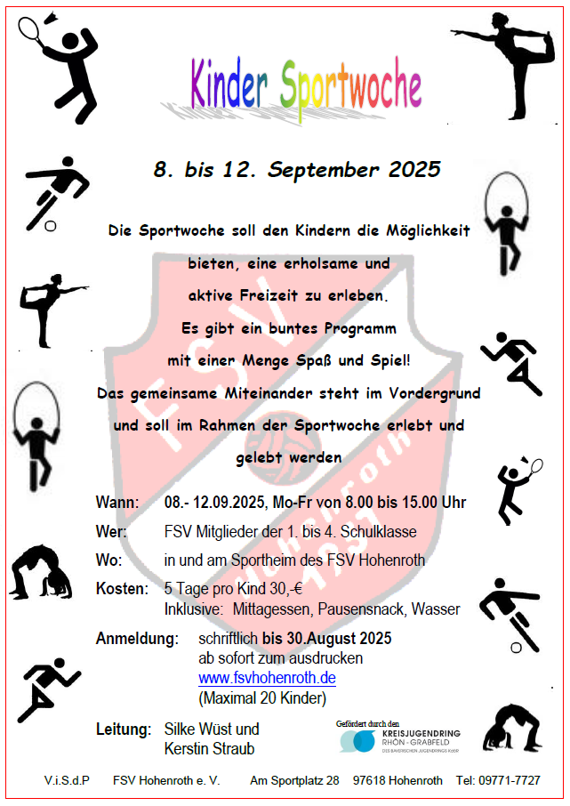 Kinder-Sportwoche 2025